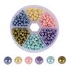 Hot-Selling do Aliexpress 720 Peças de Contas Redondas de Vidro Imitação Pérola de 4mm com Furos Acessórios para Joias DIY