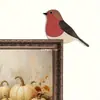 Nuevo producto transfronterizo: Decoración de pared de pájaro de madera bohemia de 2 piezas, adorno de estilo casero para marco de puerta y esquina de gabinete, hecho de madera