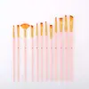 12 Doces Conjunto de Pincéis de Quatro Cores Nylon Plástico Aquarela Guache Acrílico Pintura Artística Suprimentos Fábrica Atacado