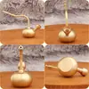 Gancho de Cubo Largo de Latón Hookah Portátil para Hombres Tubo Humo Seco Filtro de Doble Propósito Boquilla para Cigarrillo