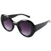 Nuevas gafas de sol ovaladas de color beige de estilo europeo y americano, gafas de sol personalizadas de moda, gafas de sol estilo retro de calle, gafas de sol de moda al por mayor