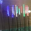 Fornecimento direto da fábrica de luzes de junco de fibra óptica LED, luzes de gramado à prova d'água para exterior montadas no solo, iluminação de áreas cênicas, luzes de junco para praças.