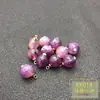 Moda Hebilla de Perla Artificial Cosida a Mano Colgante de Cristal Tirador de Cremallera Campana Ropa Bolsas Zapatos Accesorios DIY Metabo