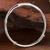 Pulseira Prata Venda Quente Pulseira Prata Esterlina 9999 Pulseira Prata Bambu Puxa-Empurra Feminina para Namorada Presente Dia dos Namorados