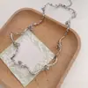 Collar versátil y súper bonito de diseño nicho para mujer, accesorio de cadena para clavícula estilo minimalista, joyería hip-hop, cadena para suéter