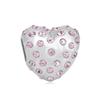 Panjia titanio acero cuentas corazón brillante 316L acero inoxidable agujero grande cuentas joyería accesorios DIY collar con cuentas femenino