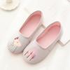 Sapatos Pós-Parto, Estilo Fino de Verão, Sola Macia, Costas Fechadas, Sapatos de Maternidade, Sapatos de Chão Cartoon Pai-Filho para Casa na Primavera e Outono, Antiderrapantes