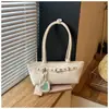 Bolsa feminina de alta qualidade 2026 nova tendência moderna versátil bolsa de ombro único textura casual para o dia a dia bolsa de axila