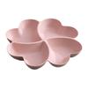 Amor Trébol de Cuatro Hojas Plato de Frutas Bocadillos Creativo Hogar Sala de Estar Almacenamiento Bocadillos Plato de Frutas Suerte Trébol de Cuatro Hojas