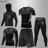 Roupa Esportiva Transfronteiriça Roupa de Treino Roupa de Secagem Rápida Outono e Inverno Ao Ar Livre Corrida Matinal Atletismo Ciclismo Corrida Roupa de Fitness