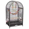 Jaula para Pájaros de Uso Doméstico, Tipo Colgante, Jaula Ornamental para Agapornis, Pinzones, Periquitos, Jaula de Cría de Metal, Jaula Sencilla para Pájaros