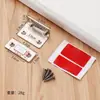 Sem Furo Porta de Armário Invisível Fina Sucção Magnética Porta de Guarda-Roupa Porta de Correr Sucção Forte Micro Ímã de Porta Autoadesivo