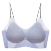Roupa íntima feminina com bojo fixo super leve e fina, sexy, sem costura, com aro, sem arame, anti-flacidez, camisola, tomara-que-caia, super fina, sem costura