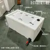Barril Grueso para Transporte de Peces Vivos 120L100L Maletero de Coche Barril de Pesca Caja de Peces Sellada Antiderrames Cubo de Agua