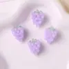 Dulces Aretes de Uva Transparentes y Realistas en 3D Estilo Dibujo Animado y Accesorios para el Cabello Tejidos a Mano con Cuentas