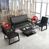 Mobiliario de Oficina Minimalista Moderno, Sillones Sofá, Salas de Recepción y Reuniones, Mesa de Café Sofá para Sala de Estar