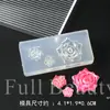 Nuevo Molde de Silicona para Arte de Uñas Girasol Rosa Plumeria Flor de Durazno Molde Creativo para Decoración de Uñas DIY