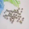 Accesorios para joyería DIY cuentas de cobre color oro de 14k relleno cuentas de melón que conservan el color cuentas de calabaza martilladas cuentas espaciadoras accesorios para abalorios hechos a mano