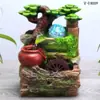 Fornecimento Transfronteiriço de Novos Ornamentos de Fontes de Água para Desktop, Artesanato de Roda de Feng Shui para Aquários, Decoração de Casa Presentes de Inauguração