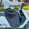 Nova Saia Corta-Vento para Inverno, Capa Térmica Elétrica para Patinete, Avental Aquecedor de Pernas à Prova de Frio, Espessada para Proteção contra o Frio
