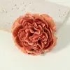 Cabeças de Flores de Peônia Artificiais, Decoração de Buquê de Flores para Corredor de Casamento, Materiais de Flores Artificiais Rosa DIY Feitos à Mão, Arranjo de Casamento