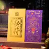 Amuleta Cartão de Ouro de Cinco Vias Taoísta Adesivo para Celular para Atrair Riqueza, Adesivo de Porta de Loja, Presente Cultural e Criativo, Estilo Guan Yu