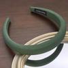 Faixa de Cabelo Retro Topo Craniano Alto Faixa de Cabelo Esponjosa Estilo Francês Deslocada Pressionando o Cabelo com Lado Largo para Mostrar o Rosto Pequena Celebridade da Internet Adorno de Cabeça Elegante