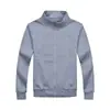 Sudadera Otoño e Invierno Terciopelo Grueso Solapa Ropa de Trabajo Estampado Logo Fiesta Grupal Ropa de Clase Chaqueta Bordado