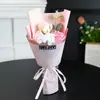 Jabón del Día de San Valentín, girasol, ramo de claveles, flor eterna del Día de la Enfermera, graduación, evento del Día del Maestro regalo pequeño