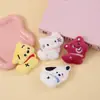 Broche de animal de peluche de dibujos animados, osito, gatito, cachorro, cerdito, accesorio para mochila de estudiante, accesorio para el cabello, accesorio para juguete