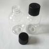 Garrafa de pressão infantil de 50ml com tampa de rosca Garrafa de plástico PET Garrafa de tampa infantil de 18 bocas Garrafa de cápsula de pílula de 18 dentes