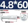 Tornillos Autorroscantes Autoperforantes de Acero Inoxidable 410/304/Acero al Carbono con Arandela, Tornillos Autorroscantes Autoperforantes Galvanizados