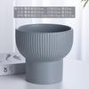 Vaso de Flores Nórdico Cerâmica com Prato Rosa Grande Extra Grande Preço Especial Liquidação Simples Doméstico Dieta Verde Chlorophyllum Vaso Suculenta