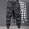 Pantalones de trabajo para hombre de comercio exterior, primavera y otoño, corte holgado, con puño, pantalones tácticos para senderismo al aire libre, pantalones casuales para hombre estilo americano, transfronterizo