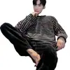 Pijama Pijama de Coral Pijama Masculino Inverno Quente Manga Longa Primavera Outono e Inverno Masculino Flanela Roupa de Casa Confortável