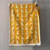 Cachecol Jacquard de Filhote Fofo com Manchas para Mulheres, Outono e Inverno, Imitação de Caxemira, Desenho Animado, Curativo, Divertido, Franja, Xale Quente, Rejuvenescedor