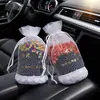 Bolsa Aromaterapia Compuesta, Bolsita de Cristal Mineral Nano, Bolsita para Coche, Bolsa de Gasa, Bolsa de Carbón, Bolsa de Carbón Activado Desodorante para Coche