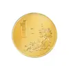 Moneda de Oro y Plata Conmemorativa de Cien Mil Millones de Metas Pequeñas Medalla Conmemorativa Inspiradora Metal Rosa Moneda de Colección Conmemorativa
