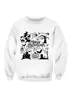 Colección europea y americana de otoño/invierno 3D digital de Halloween: sudaderas unisex de cuello redondo para exportación, incluyendo sudaderas con capucha para hombre
