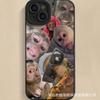 Funda para Teléfono Trendy Monkey 16 15Promax Apple 12 Transfronteriza Iphone14 Comercio Exterior 11 Ojo de Pupila 13 Comercio Exterior 17