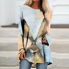 Vestido de manga larga con estampado 3D de animales personalizado para mujer, elegante, estilo europeo y americano, otoño e invierno 2023