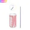 Pajitas de Acero Inoxidable 304 Creativas Coloridas Metálicas Chapadas en Titanio Venta al por Mayor Logo Imprimible para Té de Leche Bebidas Frías Curvas y Rectas