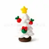 Materiais para decoração DIY de cena de neve de Natal transfronteiriça: Papai Noel, boneco de neve, árvore de Natal, renas, ornamentos de micro paisagem