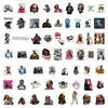 60 adesivos Europeu e Europeu Nórdico rapper Snoop Doggy Dogg álbum personagens ao redor adesivos decorativos à prova d'água