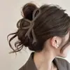 Pasador para el Pelo de Mujer Parte Trasera de la Cabeza 2024 Nuevo Estilo Explosiones Pinza de Tiburón Sentido Avanzado Pinza de Agarre Grande Pinza para el Pelo Tocado Pinza para el Pelo