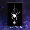 Tatuaje Adhesivo Color Blanco Impermeable Duradero Mariposa Luna Planeta Koi Araña Flor Clavícula Brazo Sticker para Hombres y Mujeres