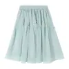 Ropa Infantil Princesa YuanYuan Falda para Niñas 2026 Nuevo Vestido de Verano para Niños Falda de Malla Transpirable con Sensación de Hielo para Niñas Mayores