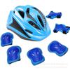 Capacete de Passeio Infantil para Patins Protetor de Bicicleta Patins Meninos e Meninas Patinete de Equilíbrio Protetor de Joelho conjunto