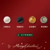 Broche de Reno de Santa Claus Navideño Insignia Metálica Linda Japonesa Pin Botón de Ropa de Dibujos Animados Accesorios Adorno de Regalo