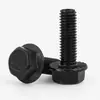 GB5787 ennegrecido grado 10.9 perno hexagonal con brida acero aleado 40Cr M6M8M10-M20 cabeza plana con dientes